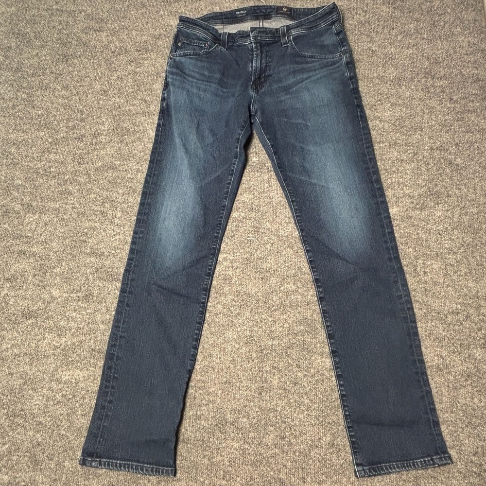 AG Adriano Goldschmied Jeans Mens 31x32 Dark Wash The Tellis Modern Slim Tapered
